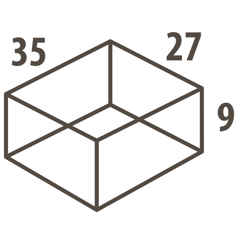 Органайзер Hausmann Herbarium 35x27x9см фото 4