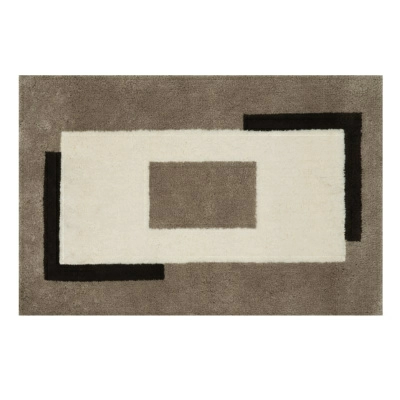 1 Коврик для ванной 60x90см Spirella Anela, коричневый