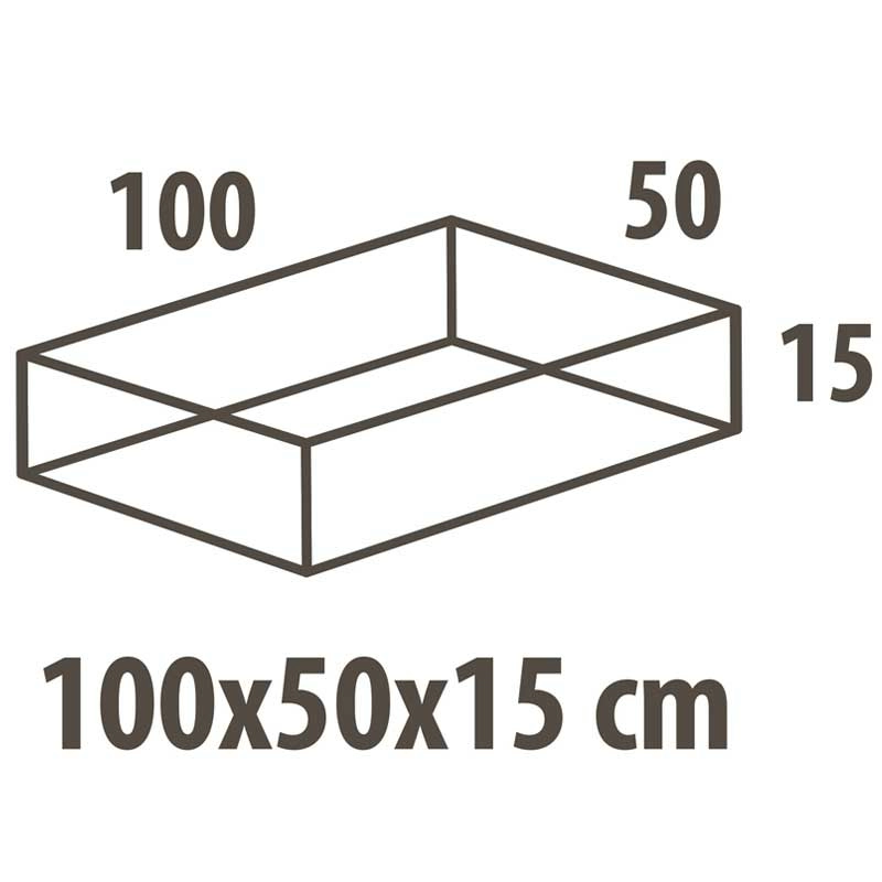 2 Кофр для хранения Hausmann Paisley 100x50x15см, бежевый фото 4