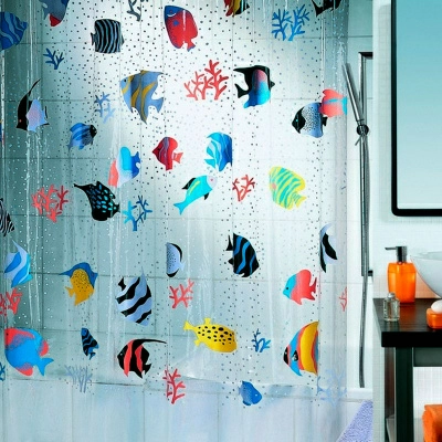 Штора для ванной комнаты Spirella Fish