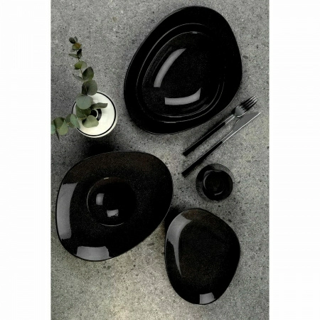 2 Тарелка для пасты Kutahya Galaxy, светло-серый фото 2