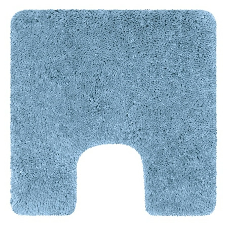 1 Коврик для туалета Spirella Highland 55х55см, голубой фото 1