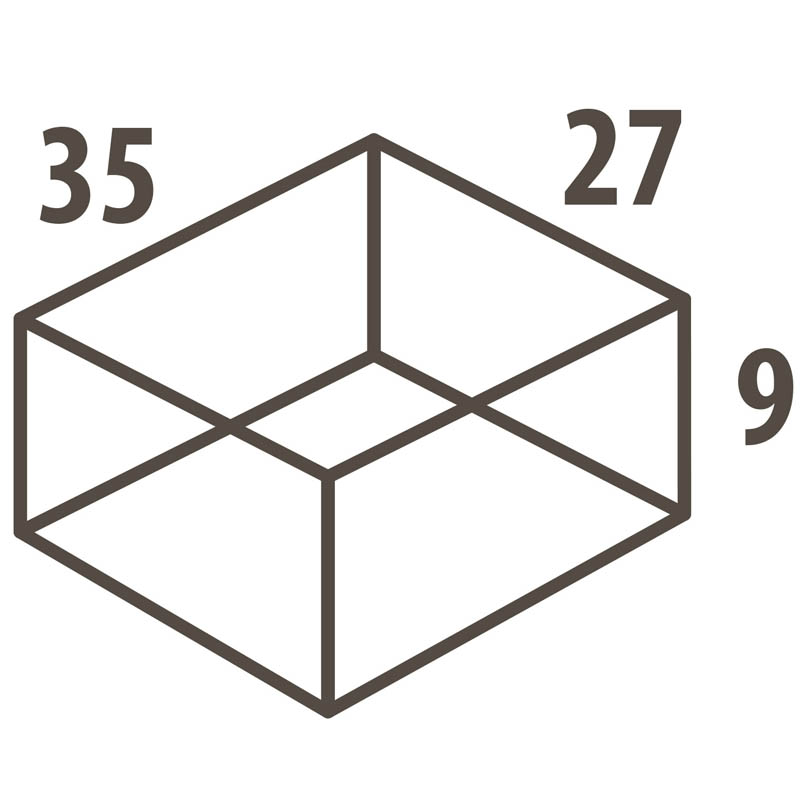 Органайзер Hausmann Herbarium 35x27x9см фото 4
