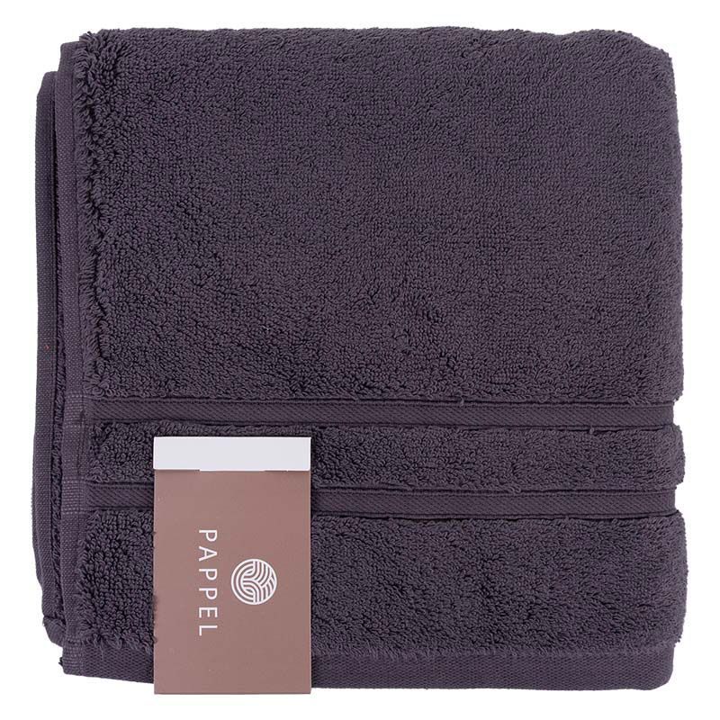 Полотенце махровое Pappel Cirrus/S 50x100см, цвет антрацит фото 4